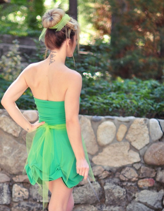 Best ideas about DIY Tinkerbell Costume From T Shirt
. Save or Pin DIY Tinker Bell Costume Hair & Makeup Now.