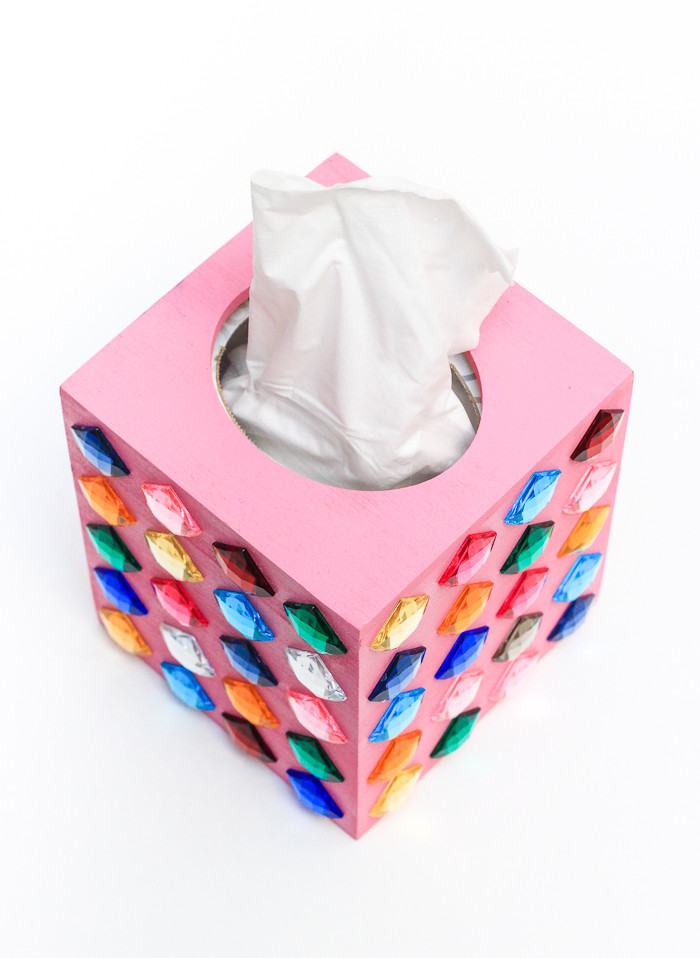 Best ideas about DIY Tissue Box
. Save or Pin DIY Rhinestone Tissue Box The Crafted Life Now.