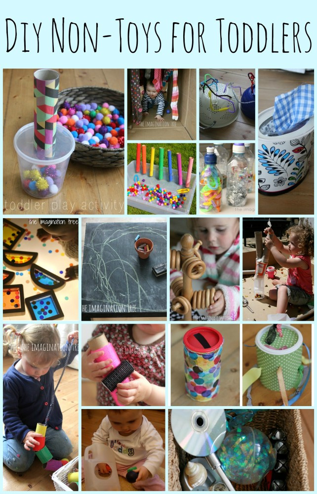 Best ideas about DIY Toddler Activities
. Save or Pin 15 DIY Non Toys for Toddlers The Imagination Tree Now.