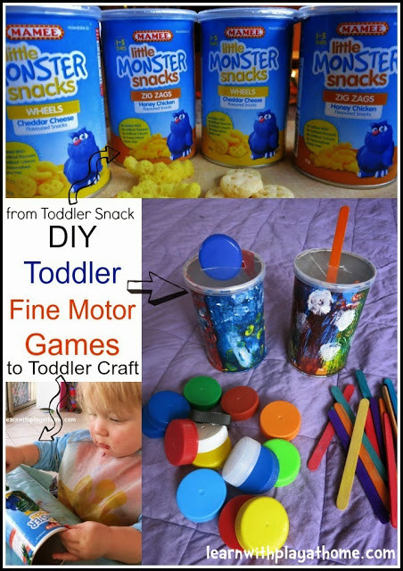 Best ideas about DIY Toddler Activities
. Save or Pin Learn with Play at Home DIY Fine Motor Activity for Now.