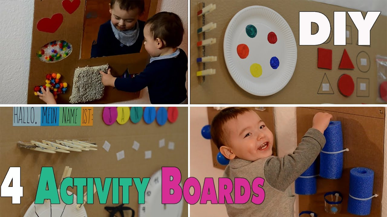 Best ideas about DIY Toddler Activities
. Save or Pin 4 DIY Activity Boards for babys and toddlers Now.