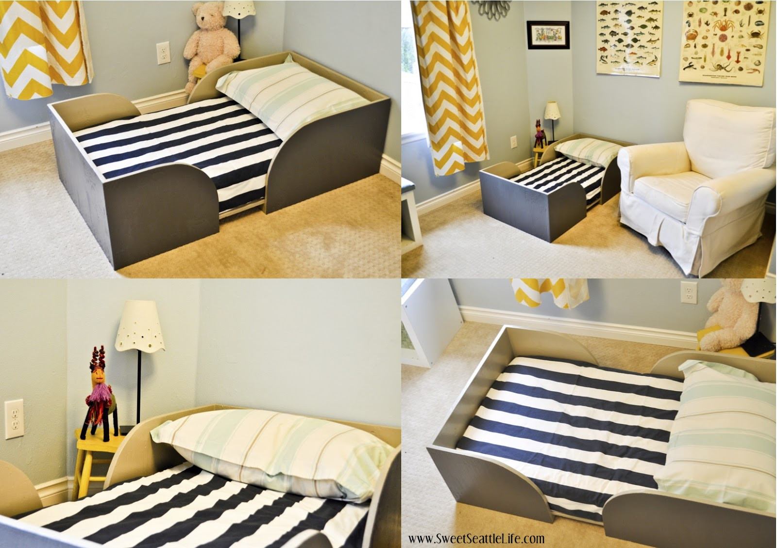 Best ideas about DIY Toddler Bed
. Save or Pin Chris and Sonja The Sweet Seattle Life DIY Toddler Bed Now.