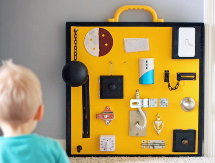 Best ideas about DIY Toddler Busy Board
. Save or Pin 35 Cool And Easy DIY Busy Boards For Toddlers Shelterness Now.
