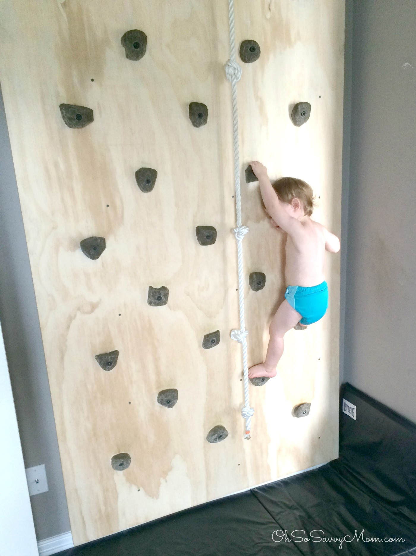 Best ideas about DIY Toddler Climbing Wall
. Save or Pin How to build a DIY Kids Climbing Wall Easy to Follow Now.