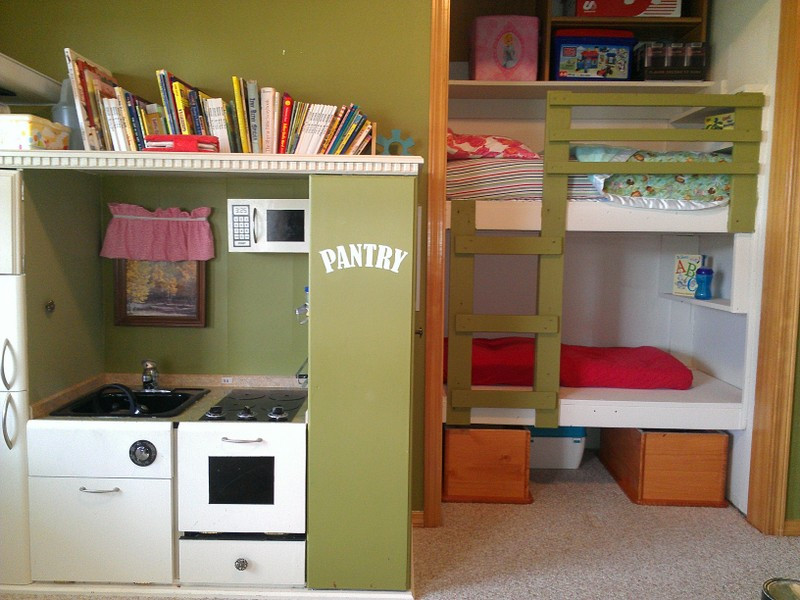 Best ideas about DIY Toddler Loft Bed
. Save or Pin DIY Unique Built In Bunk Beds Now.