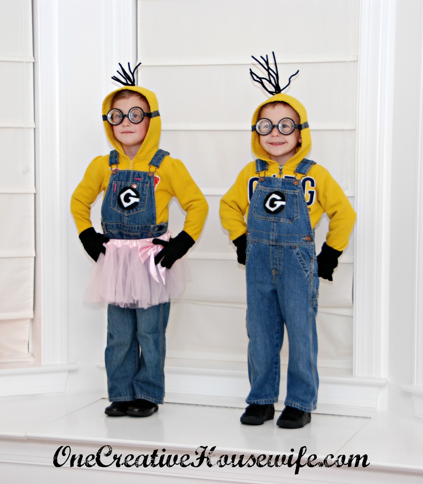 Best ideas about DIY Toddler Minion Costume
. Save or Pin e Creative Housewife Despicable Me Minion Costumes Now.