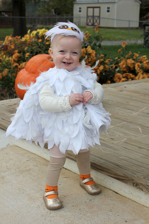 Best ideas about DIY Toddler Owl Costume
. Save or Pin crozette Hedwig Baby Owl No Sew DIY Costume Now.