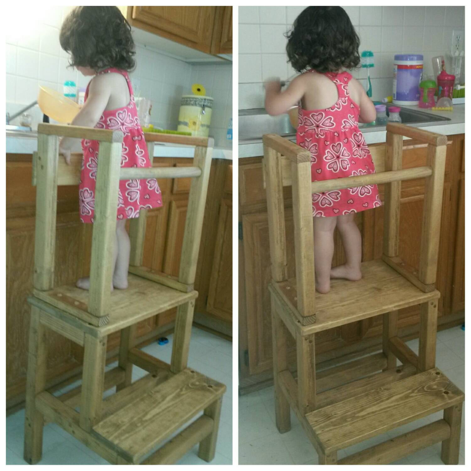 Best ideas about DIY Toddler Step Stool
. Save or Pin Mommy s Little Helper Kitchen Helper Toddler Tower Stool Now.