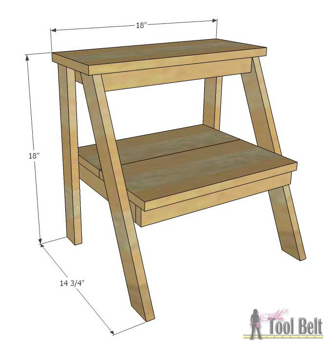 Best ideas about DIY Toddler Step Stool
. Save or Pin Kid s Step Stool Her Tool Belt Now.
