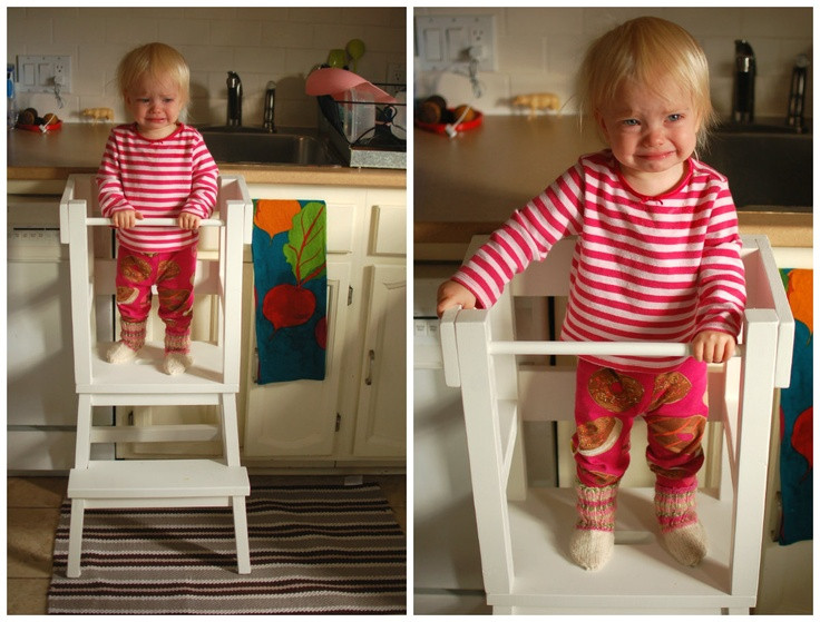 Best ideas about DIY Toddler Step Stool With Rails
. Save or Pin diy learning tower little helper tower using ikea stool Now.