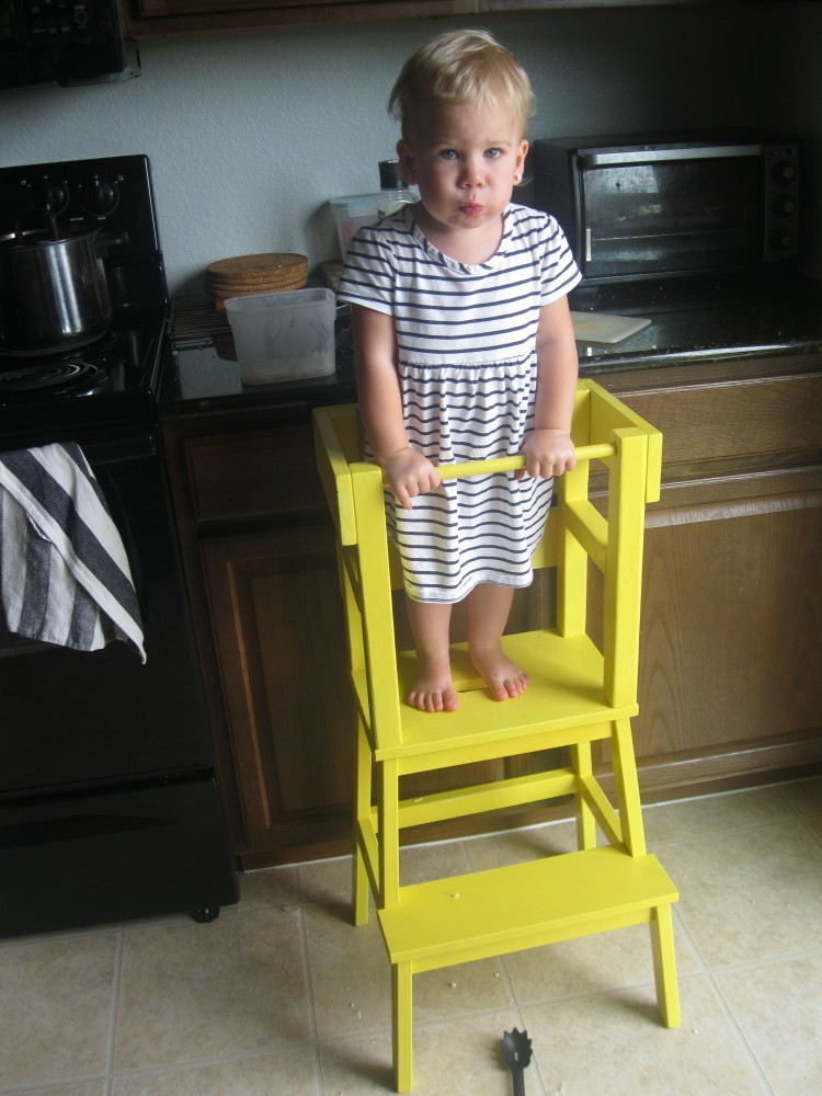 Best ideas about DIY Toddler Step Stool With Rails
. Save or Pin DIY Learning Tower with IKEA BEKVÄM Step Stool IKEA Hackers Now.