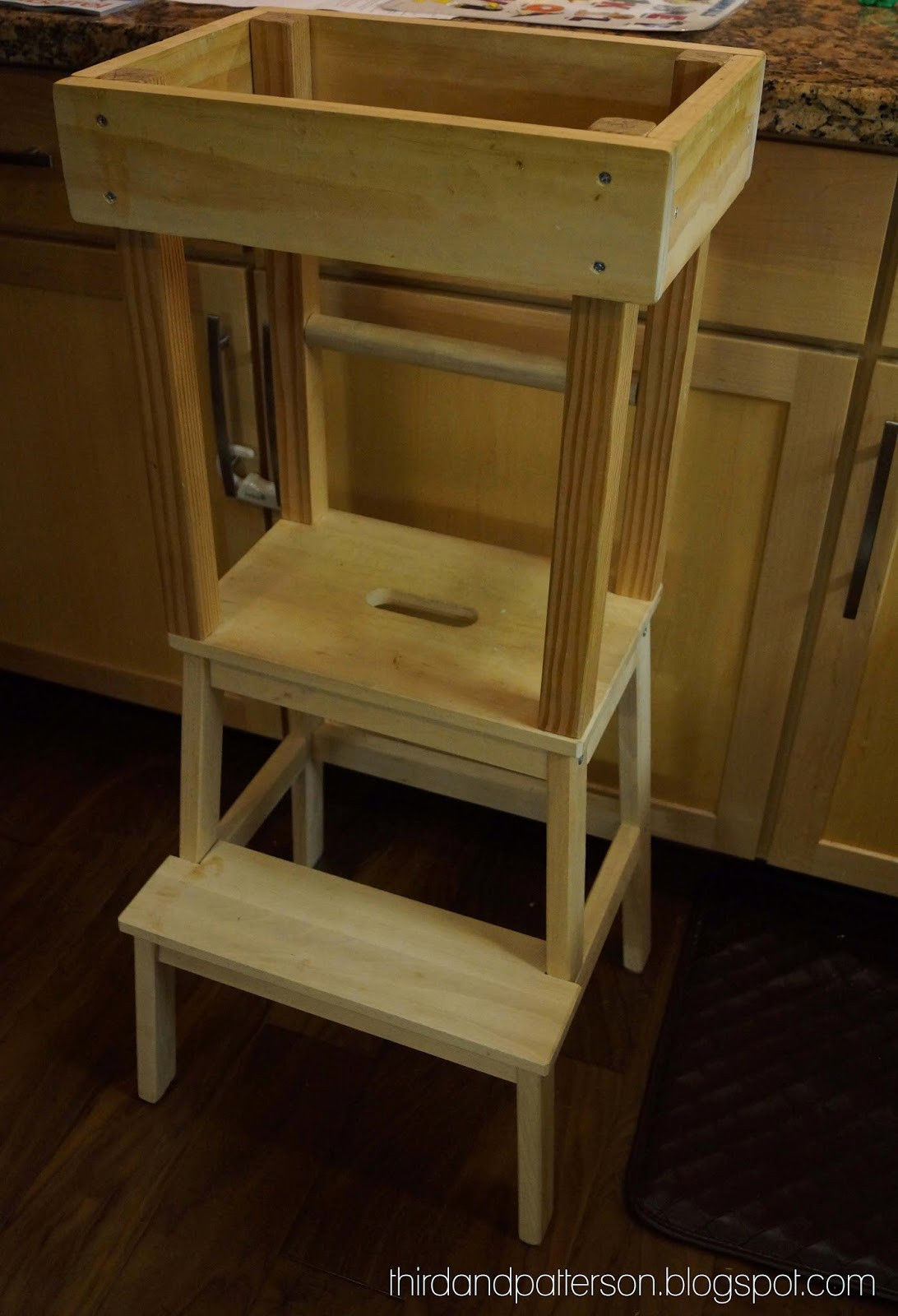 Best ideas about DIY Toddler Step Stool With Rails
. Save or Pin Third and Patterson DIY Toddler Learning Tower Now.