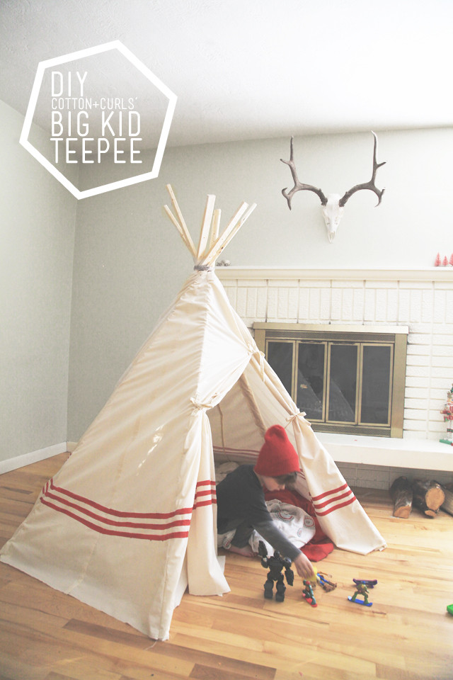 Best ideas about DIY Toddler Teepee
. Save or Pin DIY big kid teepee a $22 project – on the 7th day of Now.