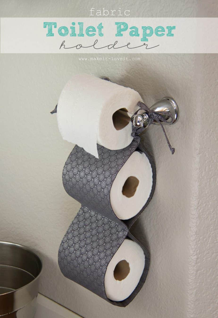 Best ideas about DIY Toilet Paper Storage
. Save or Pin DIY Hanging Fabric Toilet Paper Holder DIY Crafts Mom Now.