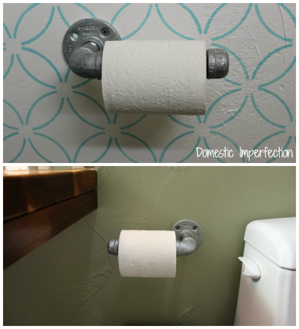 Best ideas about DIY Toilet Paper Storage
. Save or Pin Industrial Bathroom Hardware Domestic Imperfection Now.