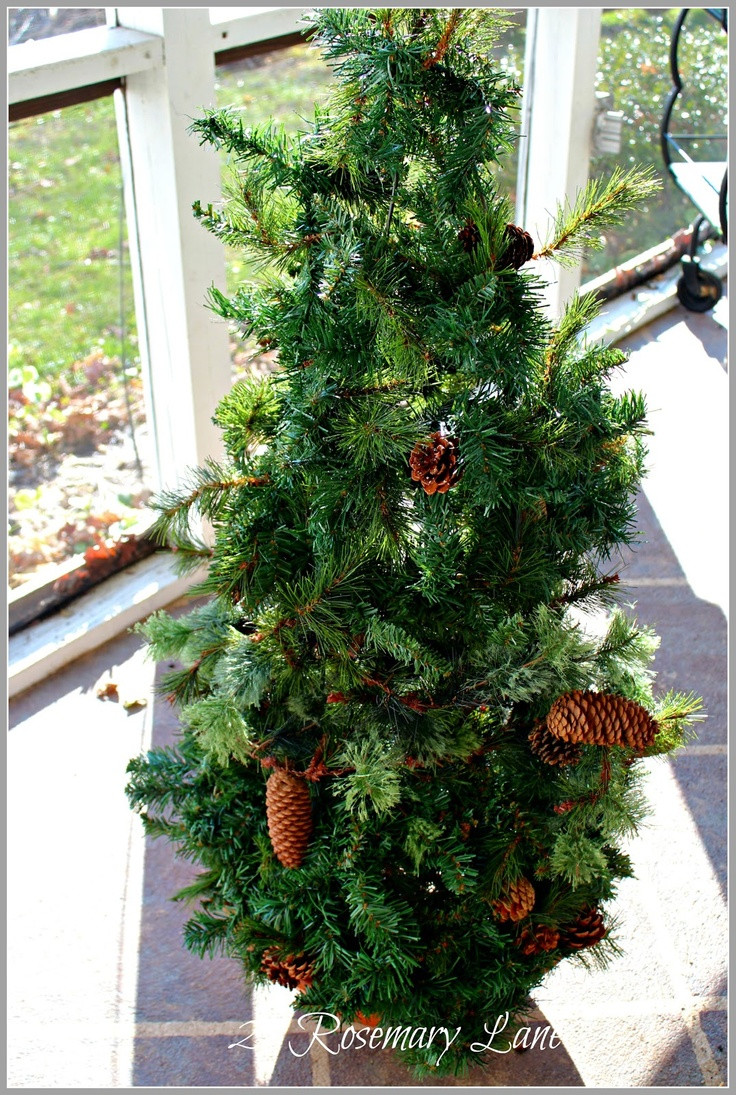 Best ideas about DIY Tomato Cage Christmas Tree
. Save or Pin DIY garland tree using tomato cage Now.