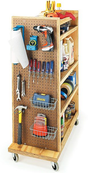 Best ideas about DIY Tool Organization Ideas
. Save or Pin 47 Easy Ways to Get Organized Making Use of DIY Pegboard Now.
