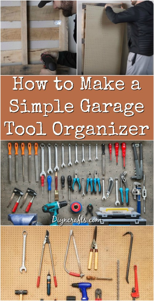 Best ideas about DIY Tool Organizer
. Save or Pin How to Make a Simple Garage Tool Organizer DIY & Crafts Now.