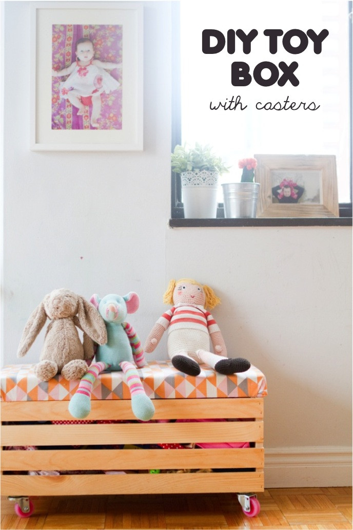 Best ideas about DIY Toy Box
. Save or Pin Rock it yourself DIY toy box with casters Now.