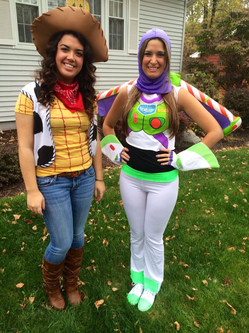 Best ideas about DIY Toy Story Costumes
. Save or Pin Homemade buzz light year and Woody costumes from Toy story Now.