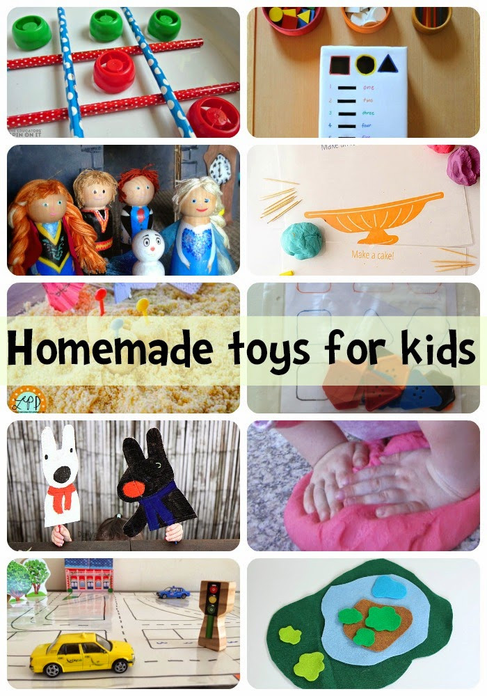 Best ideas about DIY Toys For Kids
. Save or Pin Learn with Play at Home 10 handmade toys for kids Now.