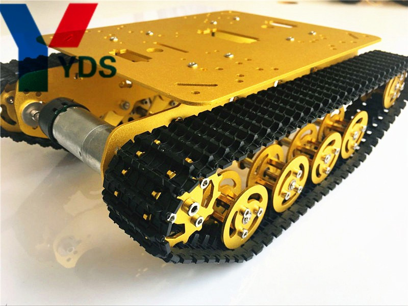 Best ideas about DIY Tracked Vehicle
. Save or Pin YDS TS100 tank chassis model with two motor 2wd crawler Now.