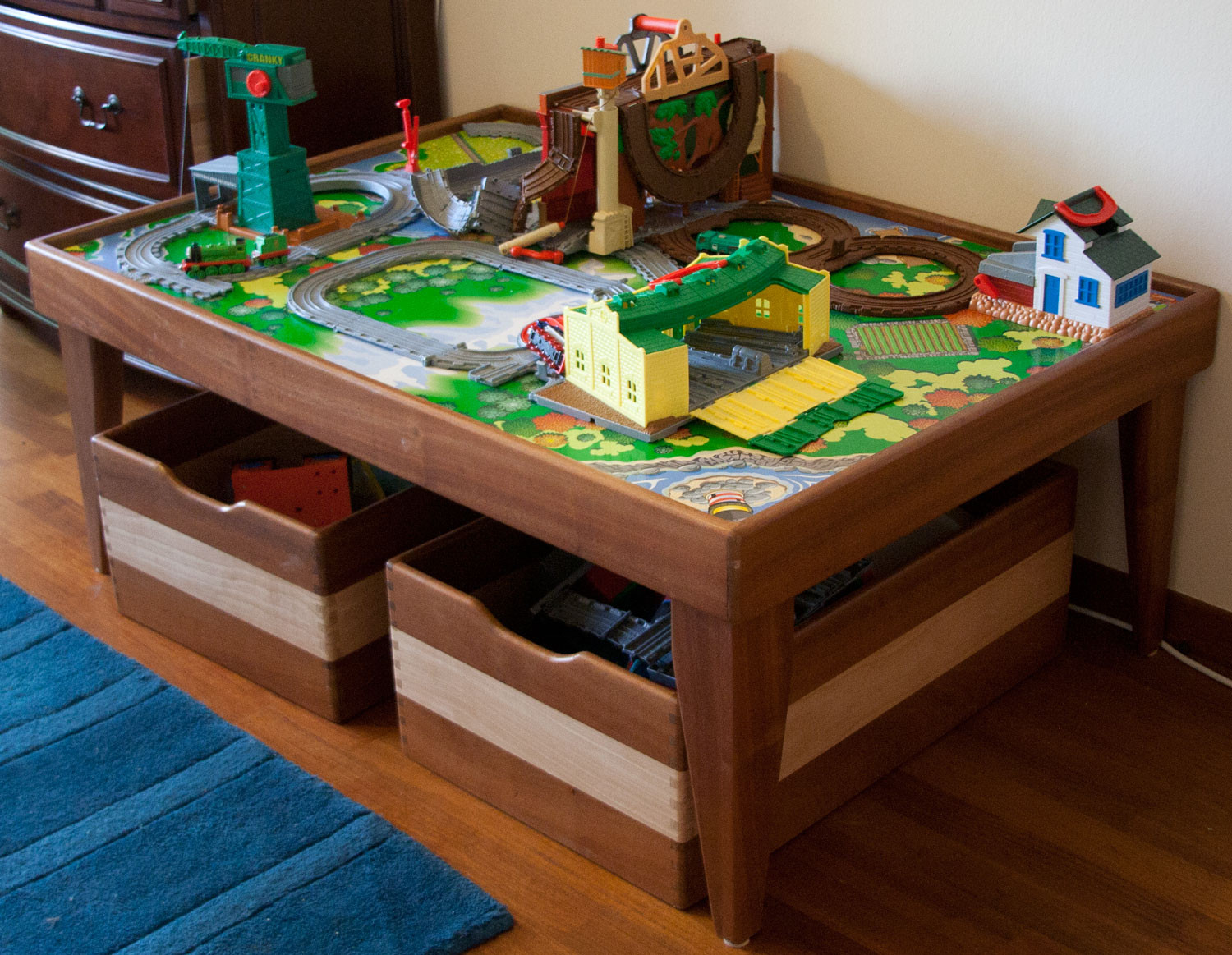 Best ideas about DIY Train Table Plans
. Save or Pin 51 Activity Table Train Set Maxim Wood Train Activity Now.