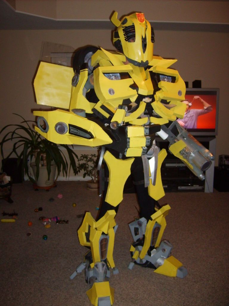 Best ideas about DIY Transformer Costume
. Save or Pin diy Transformers BumbleBee Costume Now.