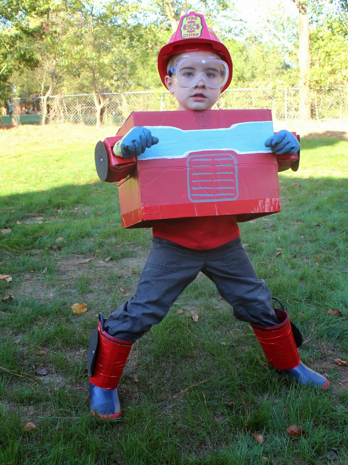 Best ideas about DIY Transformer Costume
. Save or Pin Love City costume love our diy halloween costumes Now.