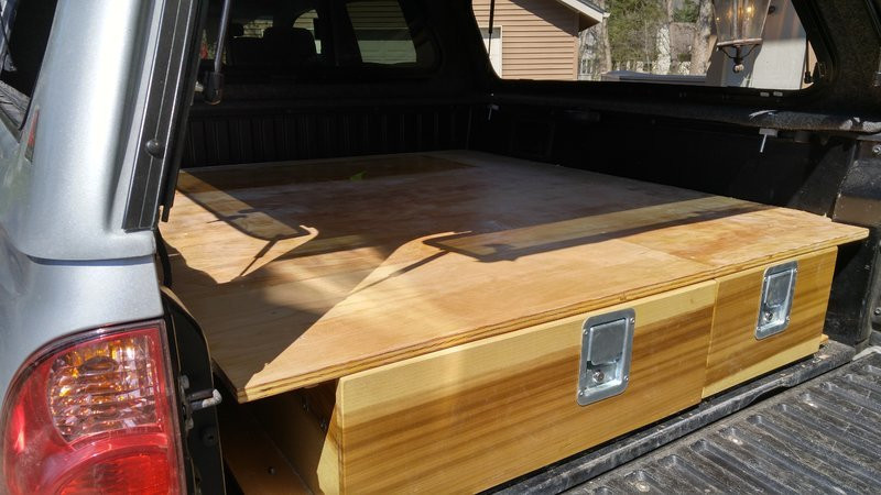 Best ideas about DIY Truck Bed Drawer
. Save or Pin Show us your truck bed sleeping platform drawer storage Now.