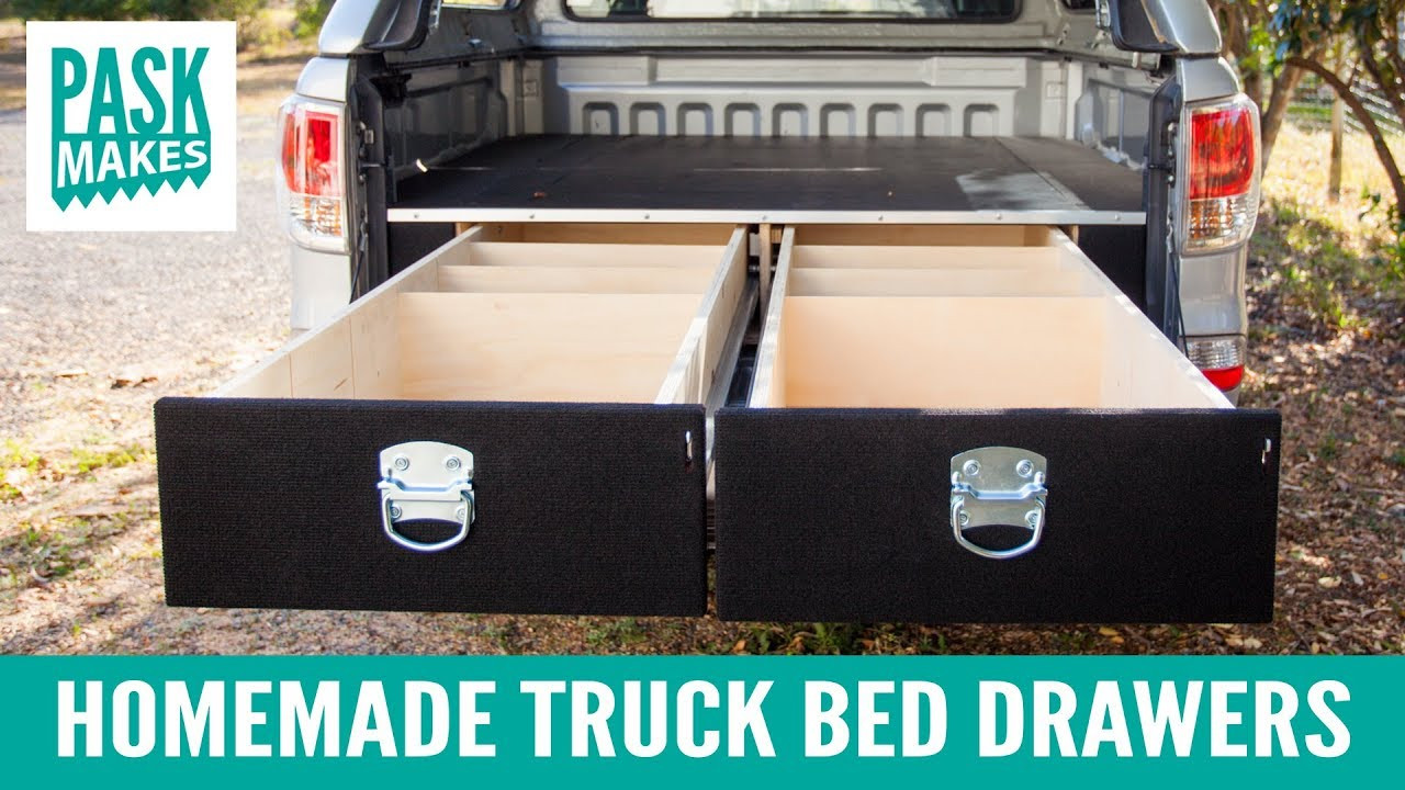 Best ideas about DIY Truck Tool Box Organizer
. Save or Pin Homemade Truck Bed Drawers Now.