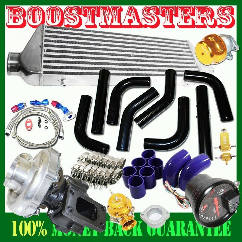 Best ideas about DIY Turbo Kits
. Save or Pin For DIY Universal T3 T4 Turbo Kits 2 5" Black Intercooler Now.