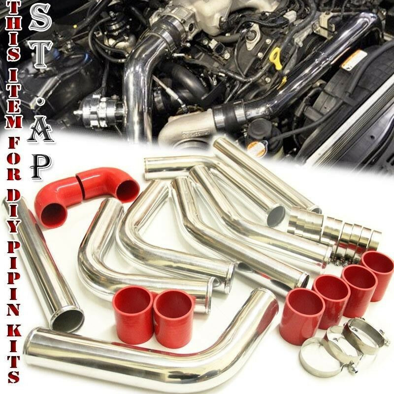 Best ideas about DIY Turbo Kits
. Save or Pin Universal 2 5" Aluminum 8Pcs Diy Turbo Intercooler Piping Now.