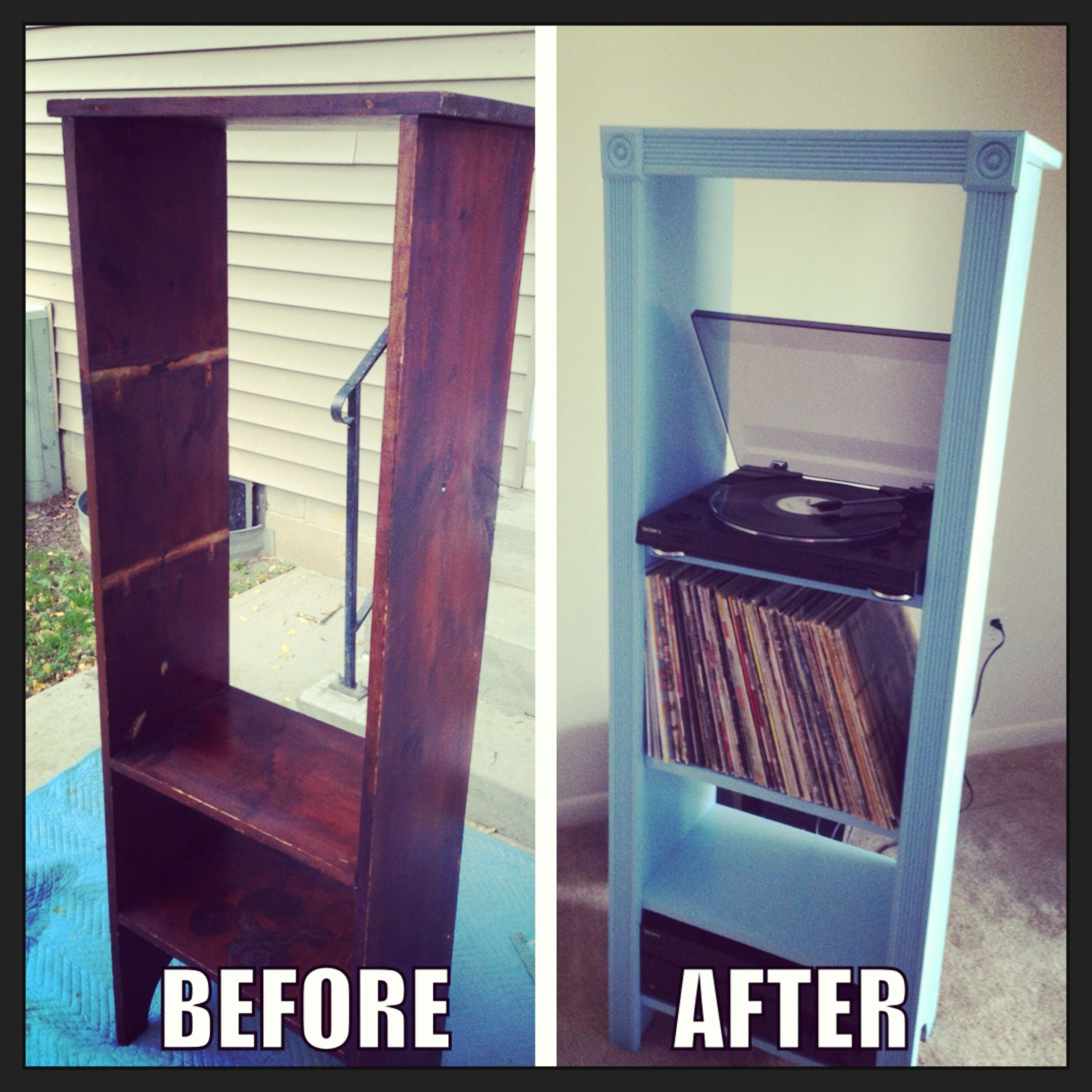 Best ideas about DIY Turntable Stand
. Save or Pin DIY record player stand I think i may steal this idea Now.