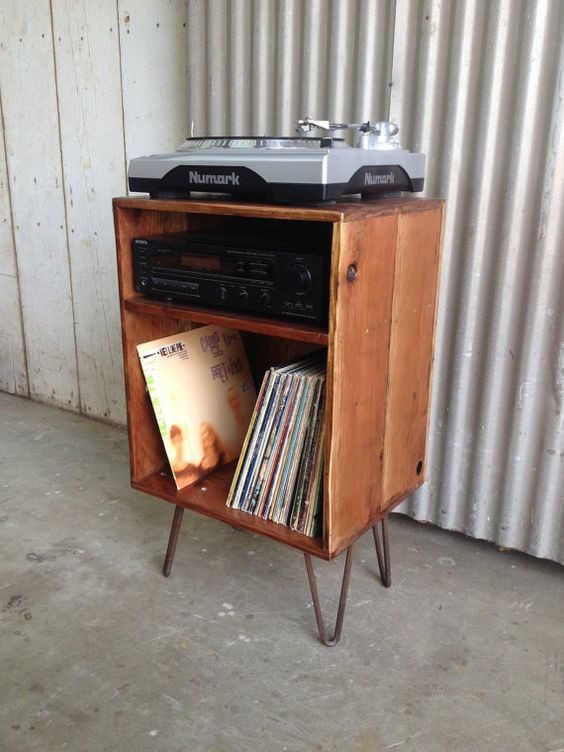 Best ideas about DIY Turntable Stand
. Save or Pin Record cabinet Record player stand and Lp storage on Now.