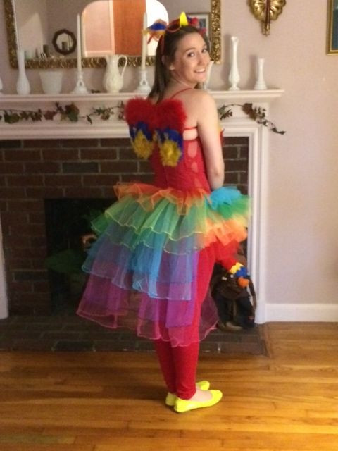 Best ideas about DIY Tutu For Adults
. Save or Pin DIY Adult Parrot Halloween Costume tutu parrot diy Now.