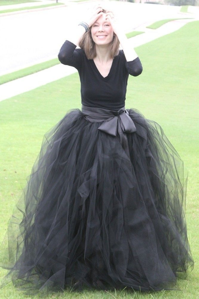 Best ideas about DIY Tutu Skirts For Adults
. Save or Pin Black adult tutu long black skirt sewn tutus Wide by Now.