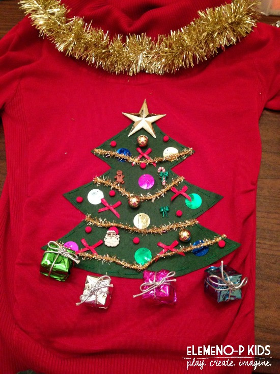 Best ideas about DIY Ugly Sweater For Kids
. Save or Pin DIY Ugly Sweater eLeMeNO P Kids Now.