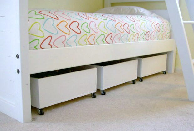 Best ideas about DIY Under Bed Storage
. Save or Pin DIY Under Bed Storage • The Bud Decorator Now.