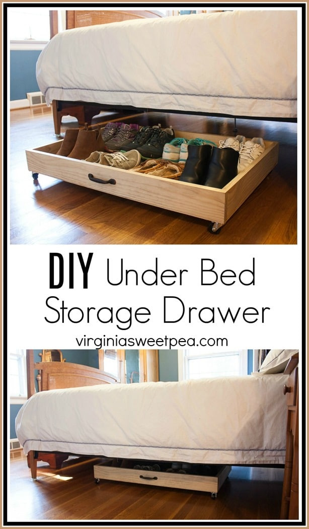 Best ideas about DIY Under Bed Storage
. Save or Pin DIY Under Bed Storage Drawer Sweet Pea Now.