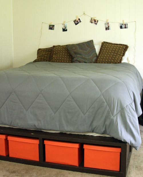 Best ideas about DIY Under Bed Storage Frame
. Save or Pin diy storage bed frame deco Pinterest Now.
