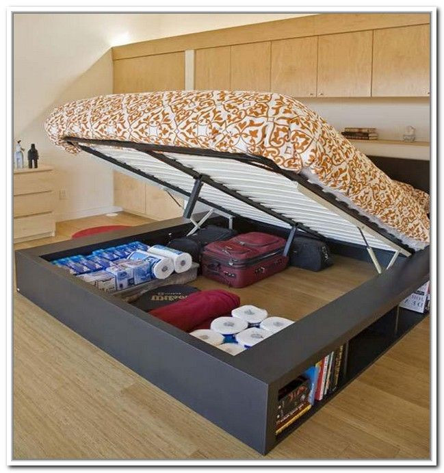 Best ideas about DIY Under Bed Storage Frame
. Save or Pin Storage Bed Frame Diy Bed Storage Best Storage Ideas Now.