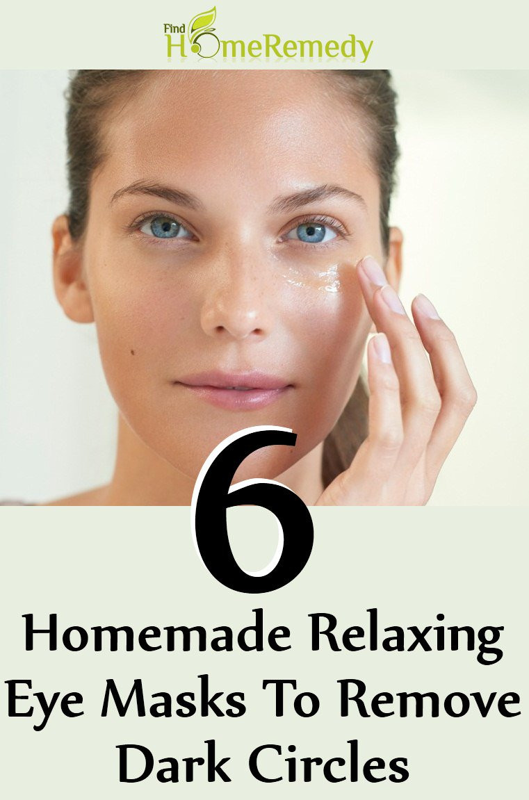 Best ideas about DIY Under Eye Mask
. Save or Pin 6 Homemade Relaxing Eye Masks To Remove Dark Circles Now.