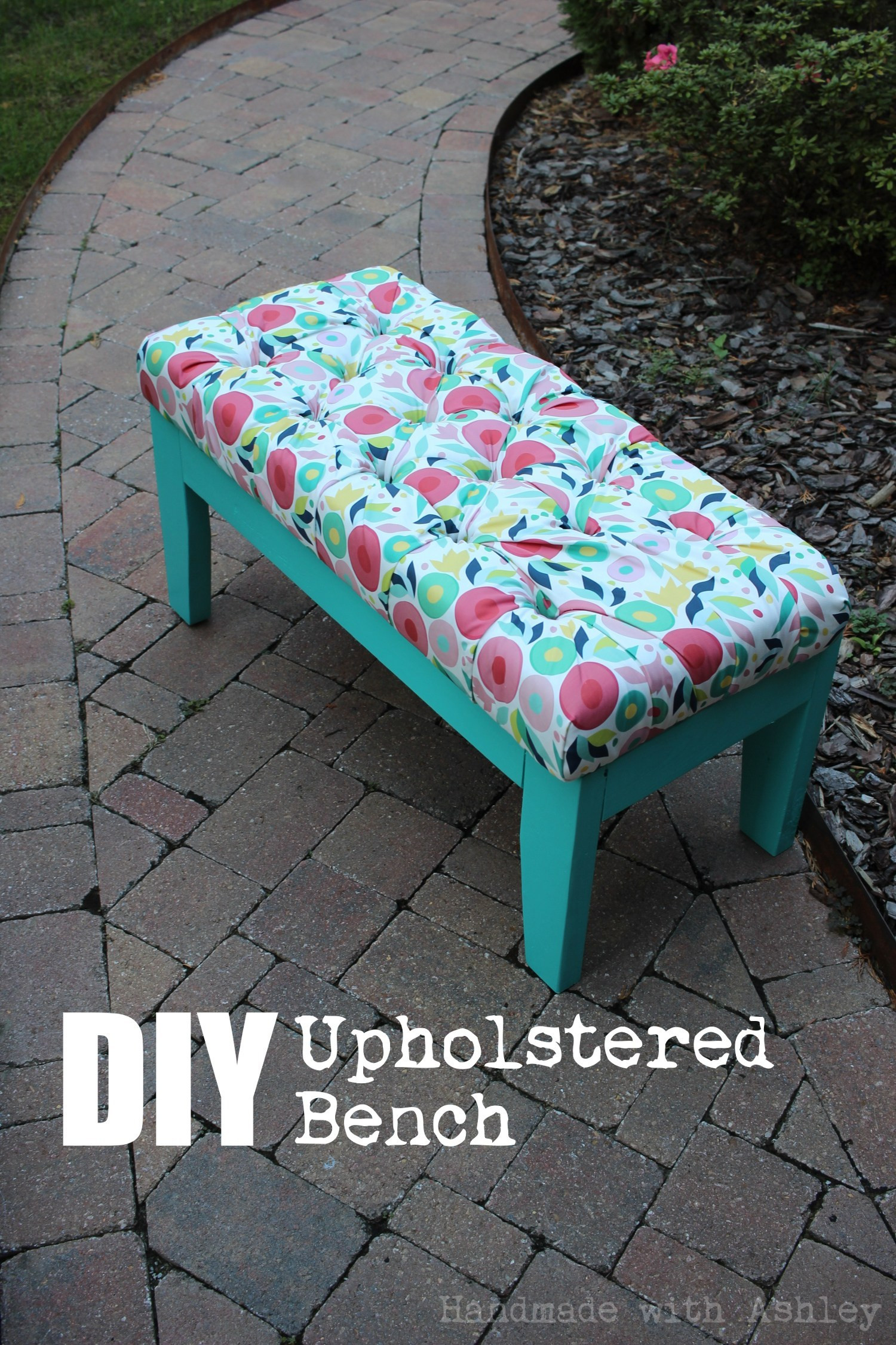 Best ideas about DIY Upholstered Benches
. Save or Pin DIY Upholstered Bench November s FFFC Contest Sponsored Now.