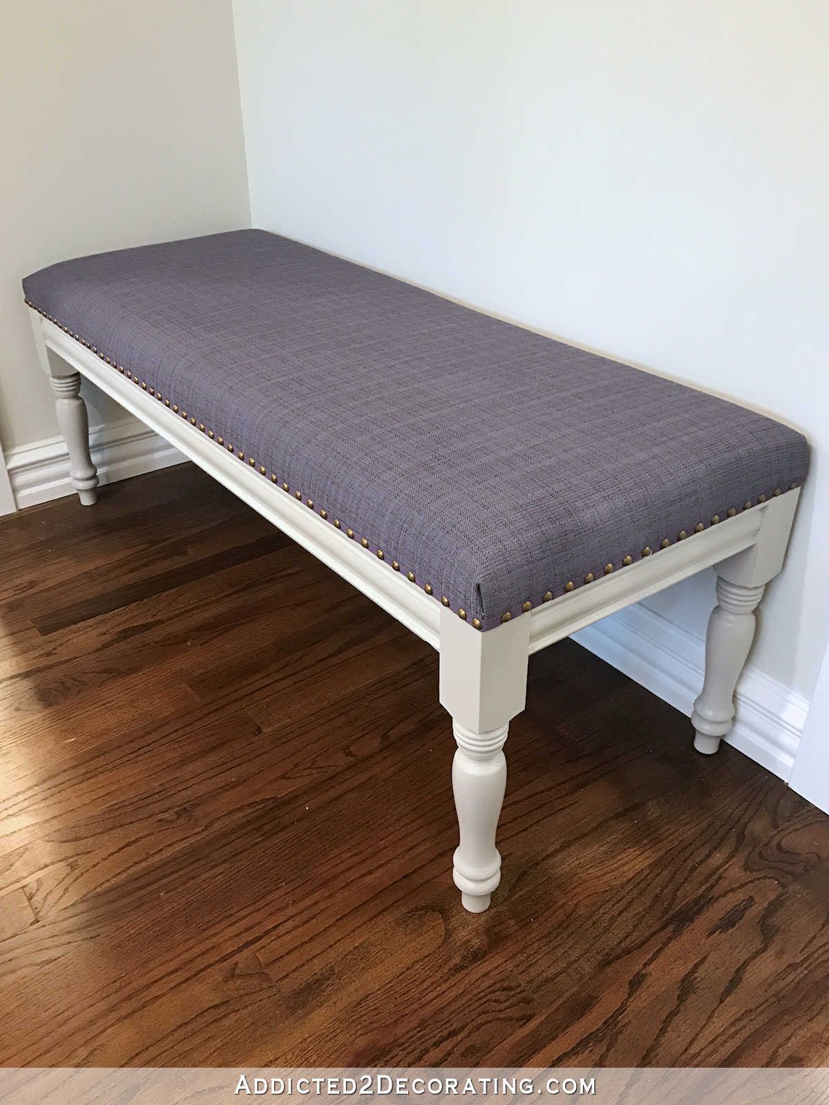 Best ideas about DIY Upholstered Benches
. Save or Pin DIY Upholstered Dining Room Bench Finished How To Now.