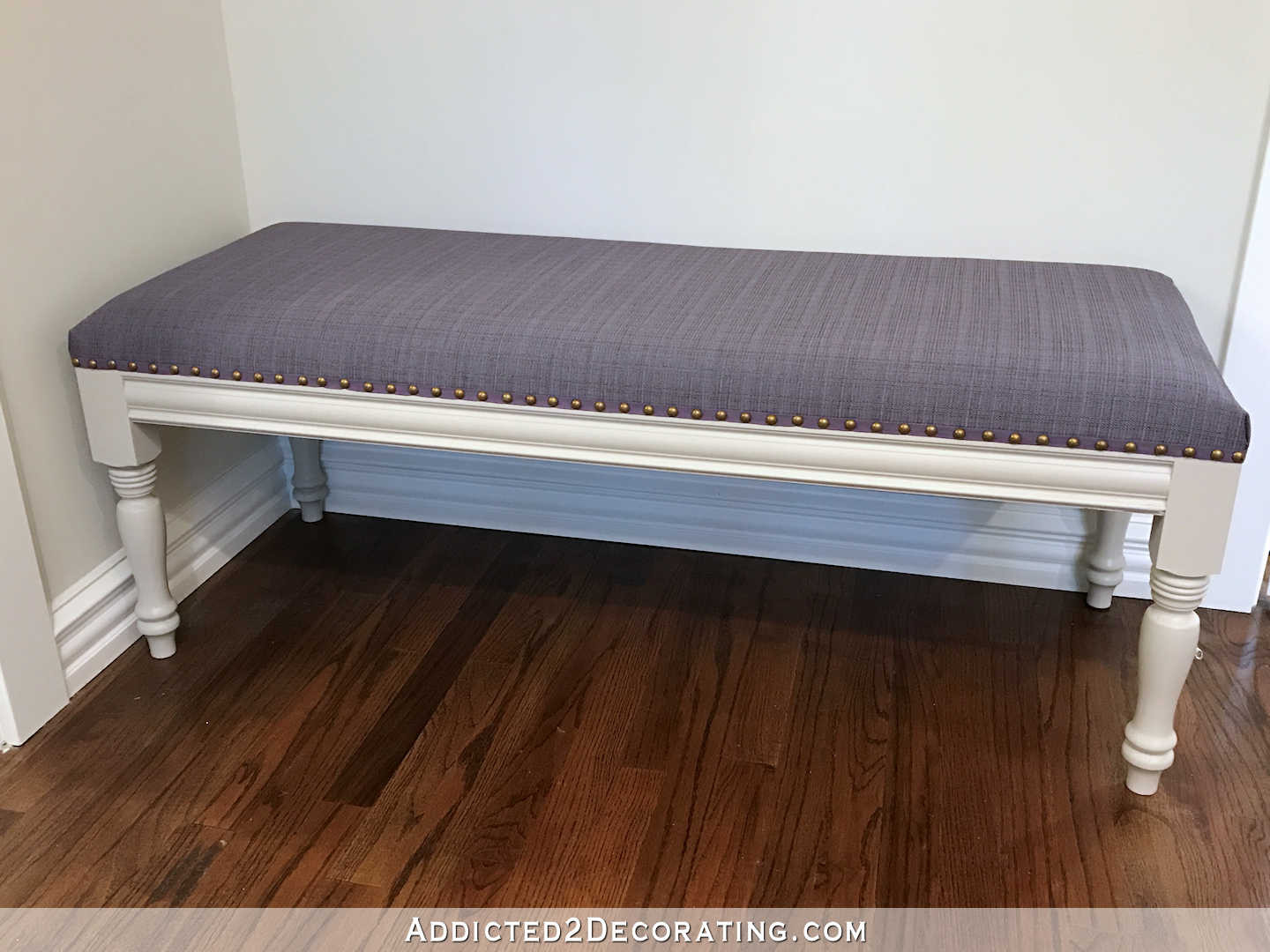Best ideas about DIY Upholstered Benches
. Save or Pin DIY Upholstered Dining Room Bench Finished – How To Now.