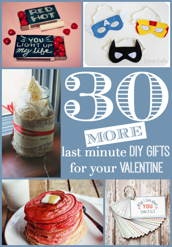 Best ideas about DIY Valentine'S Day Gifts For Boyfriend
. Save or Pin 30 MORE Last Minute DIY Gifts for Your Valentine the Now.