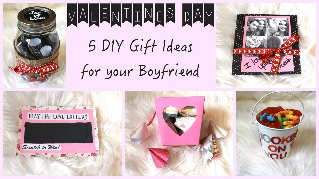 Best ideas about DIY Valentine'S Day Gifts For Boyfriend
. Save or Pin 5 DIY Gift Ideas for Your Boyfriend Now.