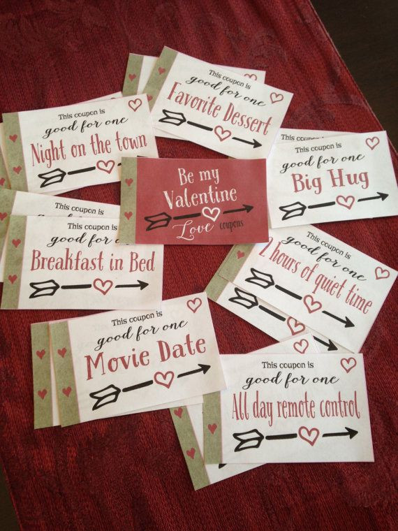 Best ideas about DIY Valentine'S Gifts For Husband
. Save or Pin Anniversary t or Valentine Love coupon book 22 coupons Now.