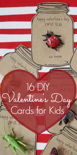 Best ideas about DIY Valentines Cards For Kids
. Save or Pin 16 DIY Valentine s Day Cards for Kids Now.